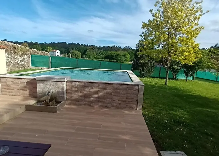 A Caseta De Mourelle בית נופש Amés